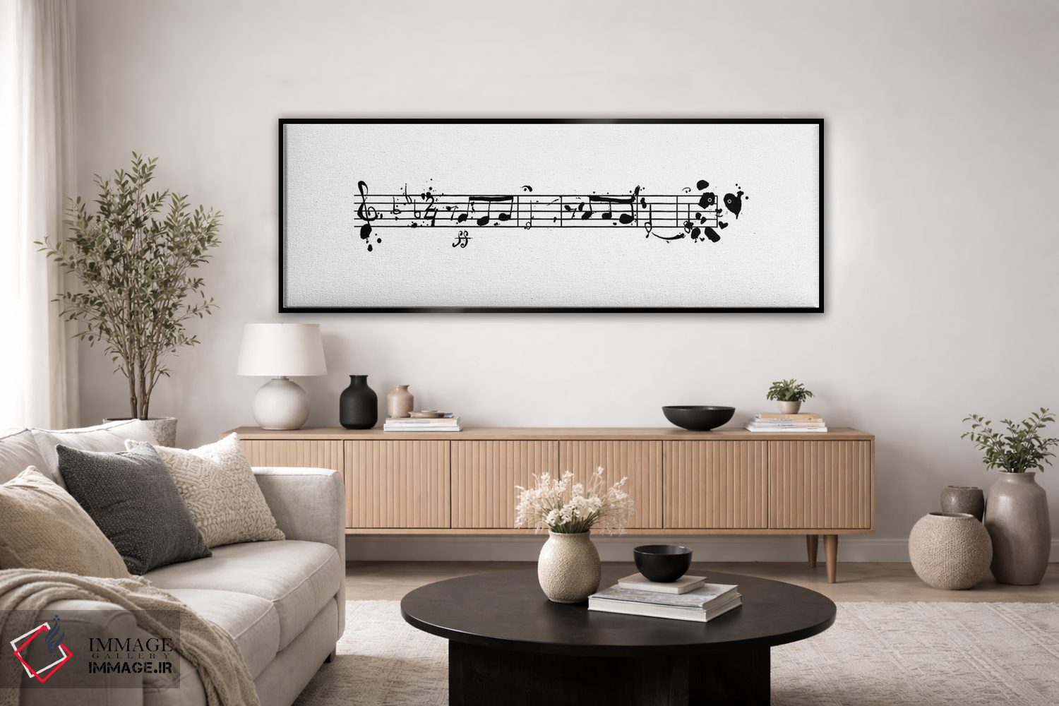 تابلو دکوراتیو سمفونی پنجم پاندوون اثر توبیاس فونسه کا - D5B