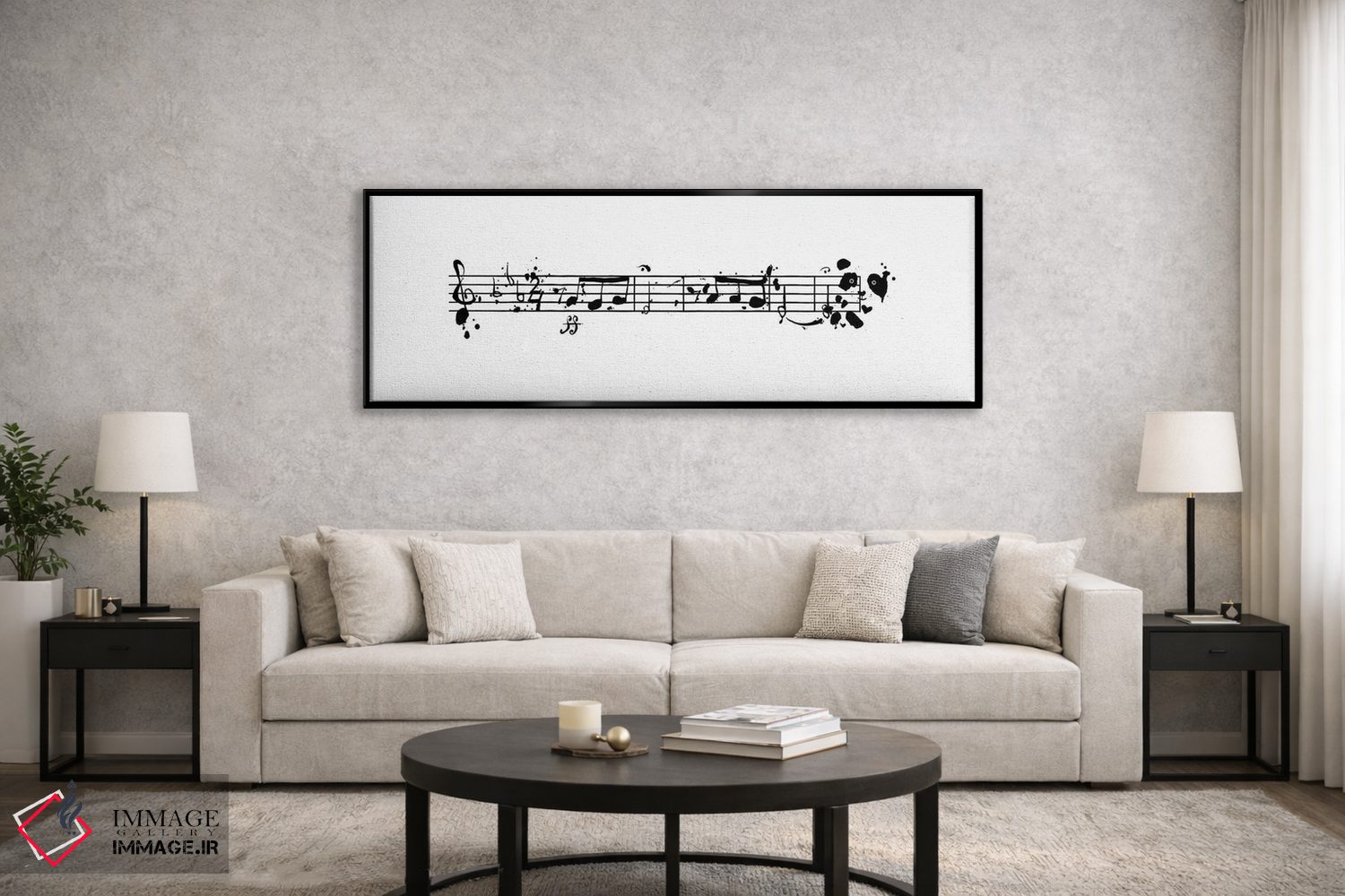 تابلو دکوراتیو سمفونی پنجم پاندوون اثر توبیاس فونسه کا - D6B