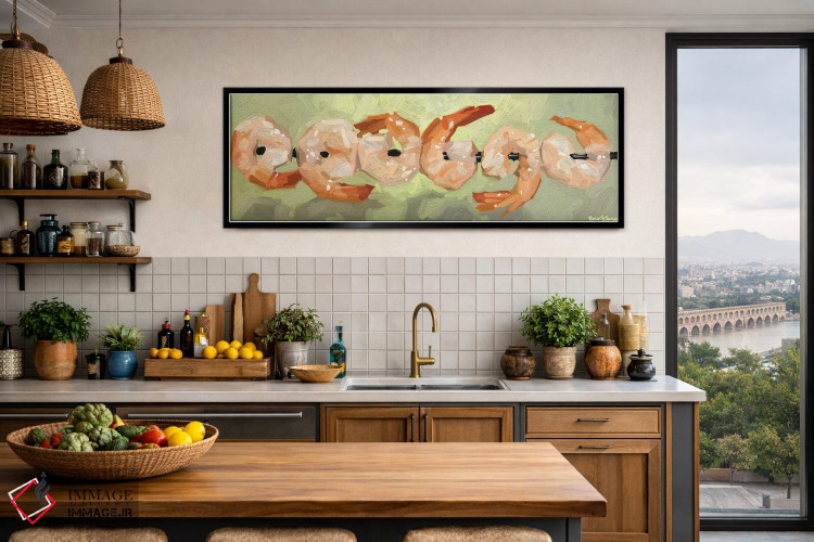 تابلو دکوراتیو میگوهای رقصان اثر تدی پارکر - D6B