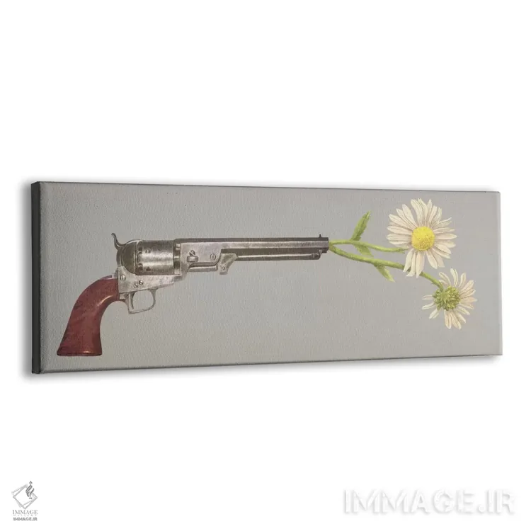 تابلو دکوراتیو گزینه صلح آفرین اثر تری فن - نمای پرسپکتیو محصول