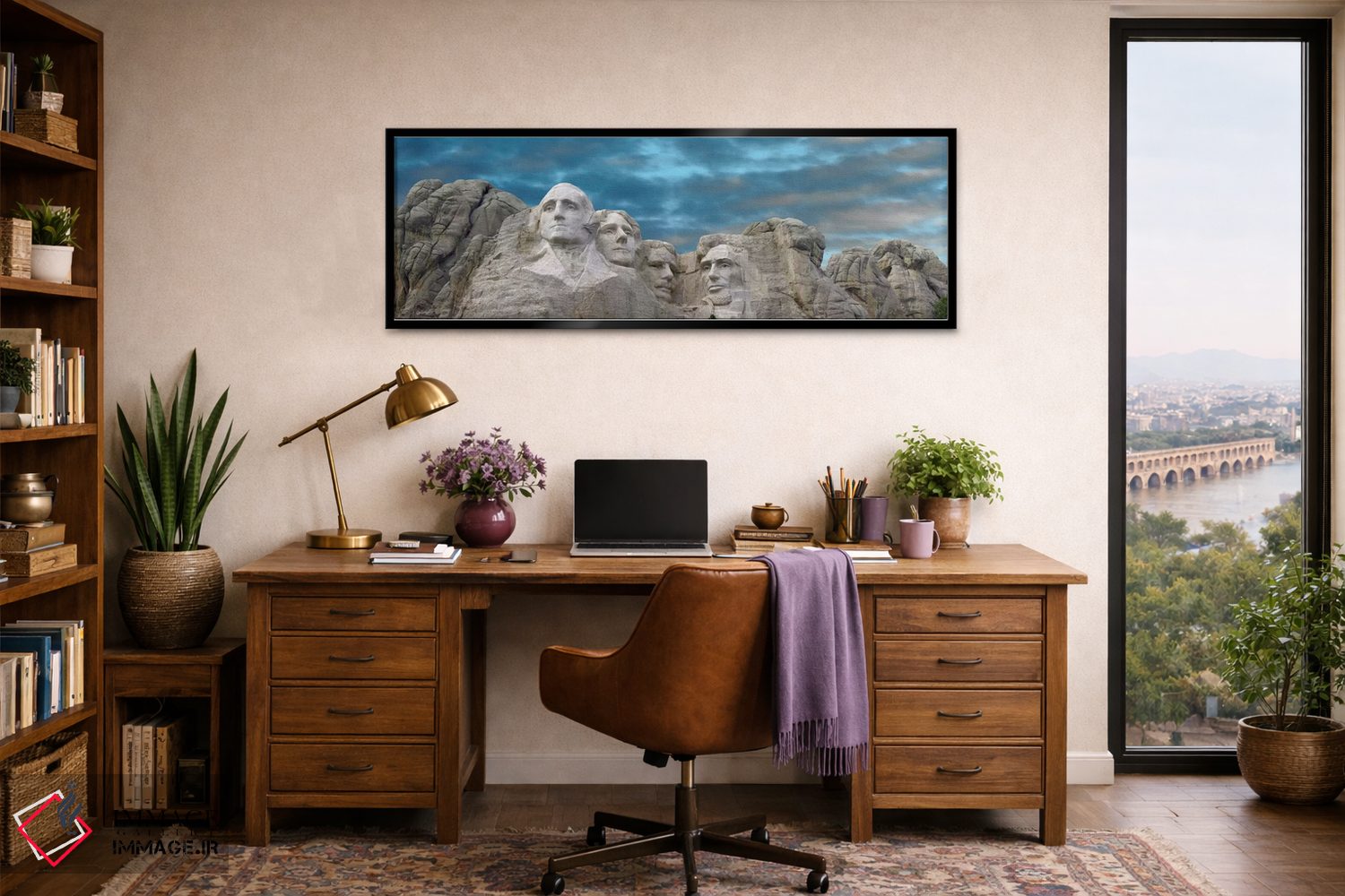 تابلو دکوراتیو South Dakota II,بنای یادبود ملی کوه راشمور نزدیک کی استون… اثر تیم فیتزهریس - D3B