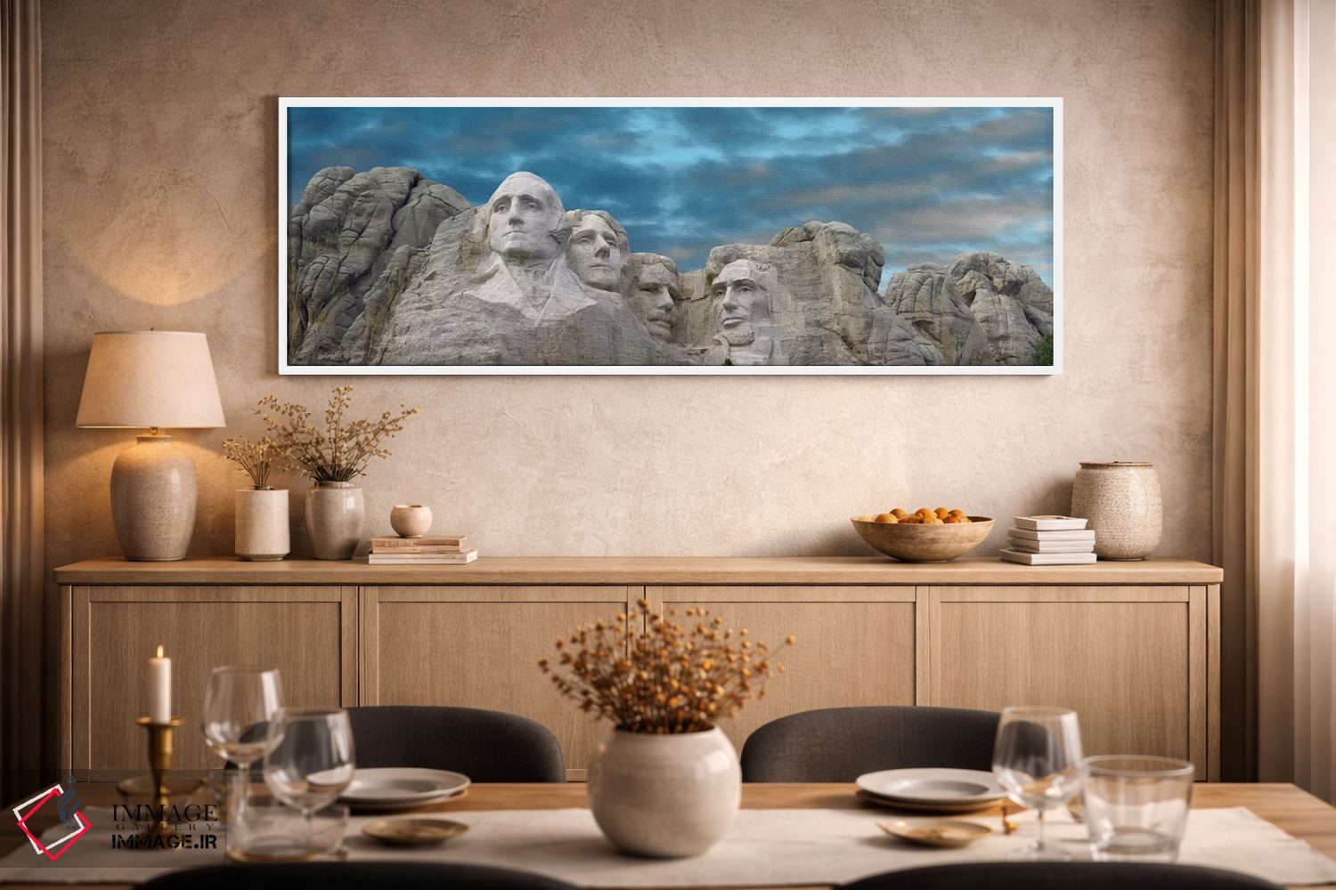 تابلو دکوراتیو South Dakota II,بنای یادبود ملی کوه راشمور نزدیک کی استون… اثر تیم فیتزهریس - D2W