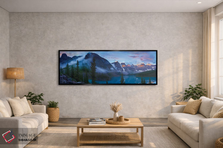 تابلو دکوراتیو Valley Of Ten Peaks, Banff National Park, Alberta, Canada… اثر تیم فیتزهریس - D4B