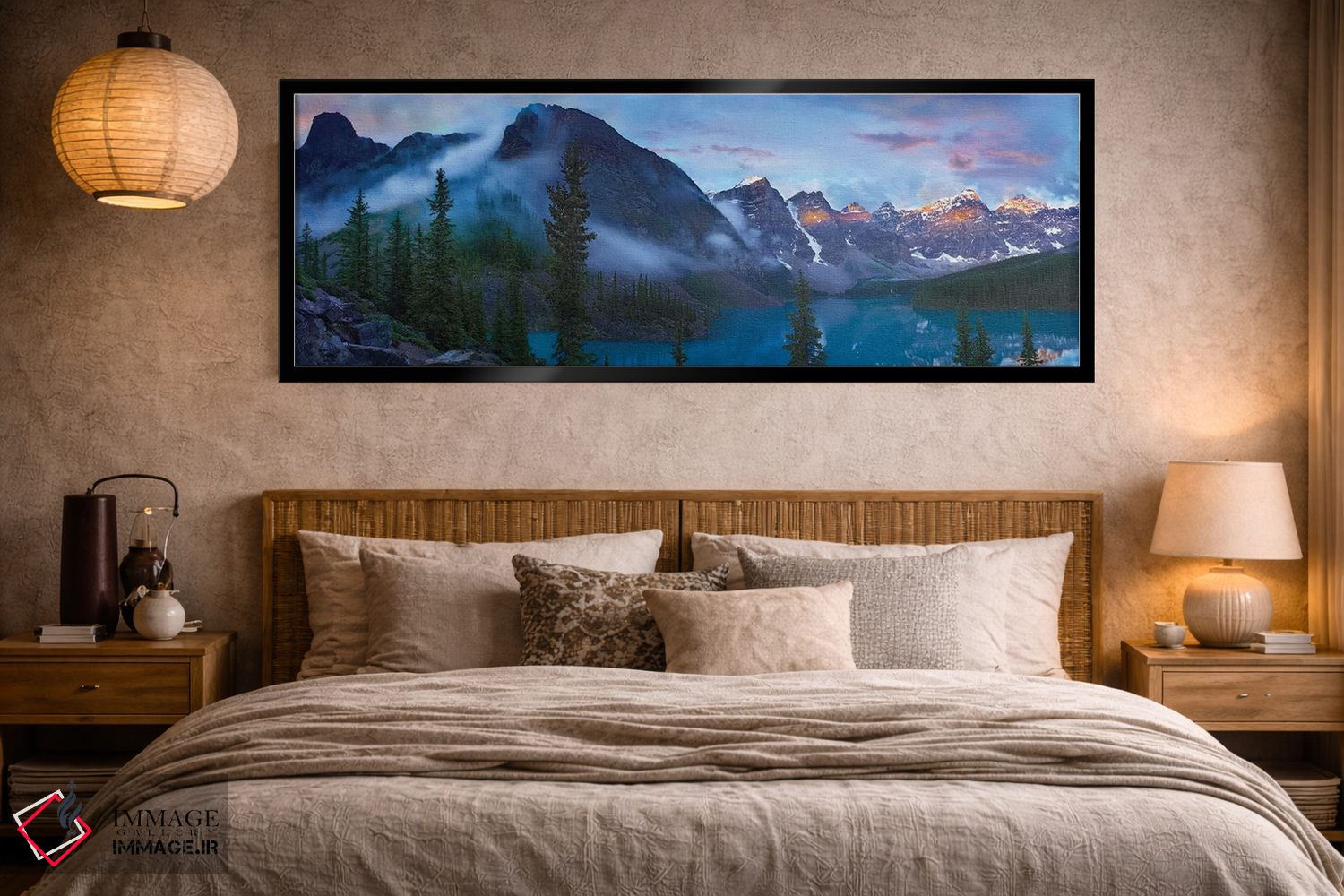 تابلو دکوراتیو Valley Of Ten Peaks, Banff National Park, Alberta, Canada… اثر تیم فیتزهریس - D5B