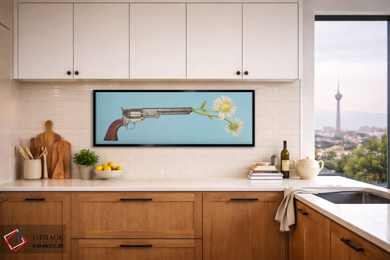 تابلو دکوراتیو صلح آفرین اثر تری فن - D5B