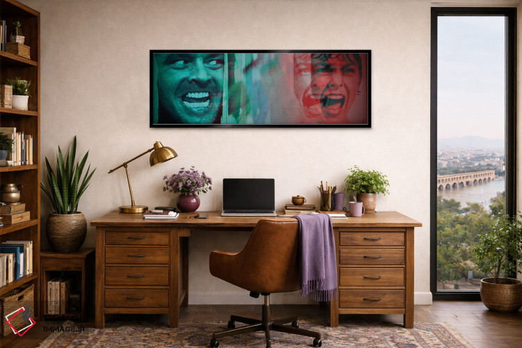 تابلو دکوراتیو پساینینگ اثر تونی لئونه - D2B