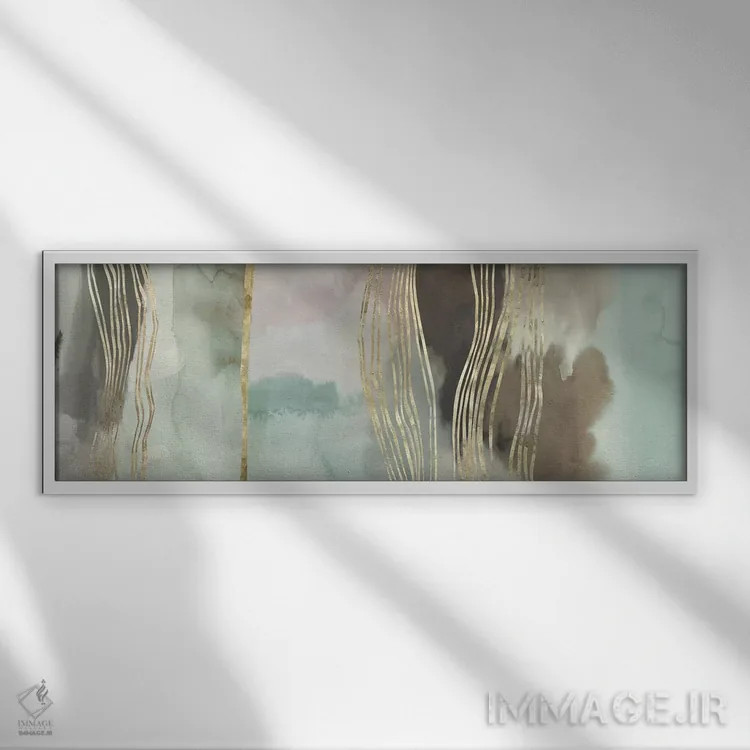 تابلو دکوراتیو مقصد نهایی I اثر تام ریوز - نمای قابدار سفید