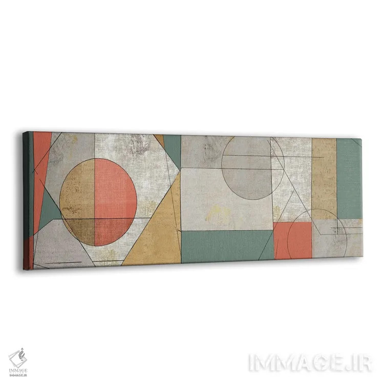 تابلو دکوراتیو هندسه زندگی اثر تام ریوز - نمای پرسپکتیو محصول