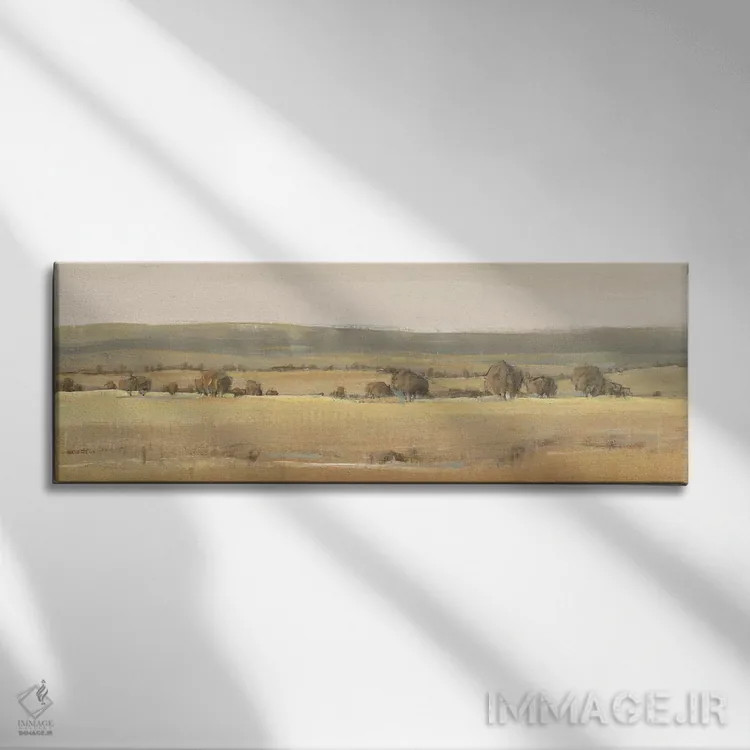 تابلو دکوراتیو پایان فصل ۲ اثر تیم اوتول - نمای روبهرو روی دیوار