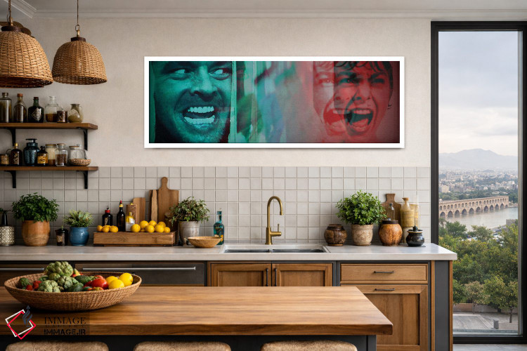 تابلو دکوراتیو پساینینگ اثر تونی لئونه - D3W