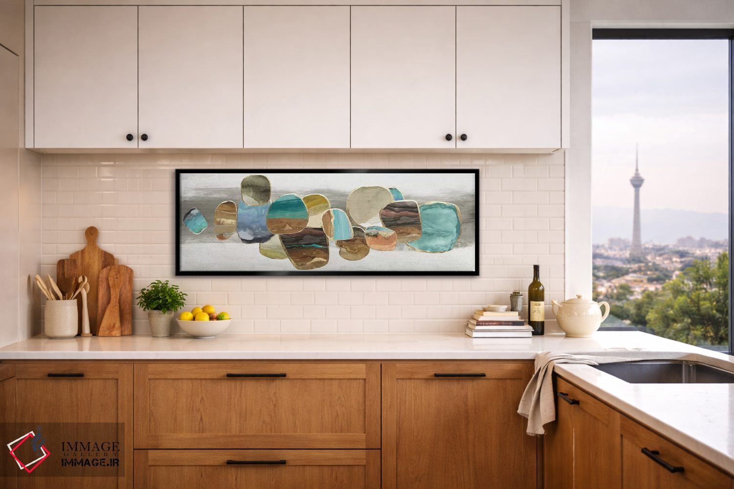 تابلو دکوراتیو سنگ های زراندود I اثر تام ریوز - D5B