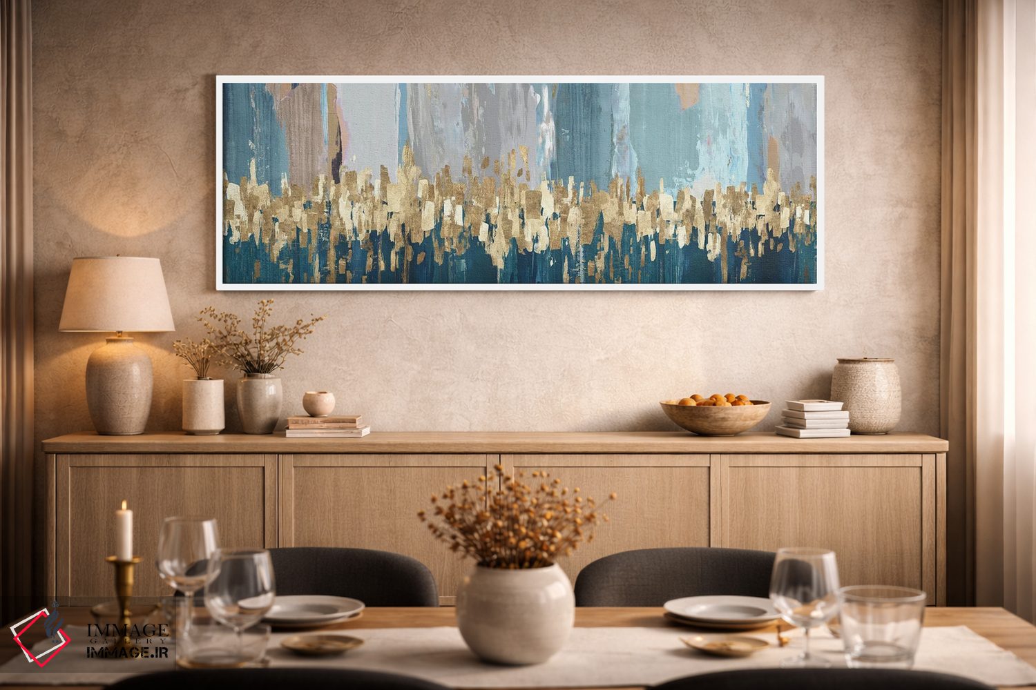 تابلو دکوراتیو نور ستارگان اثر تام ریوز - D2W