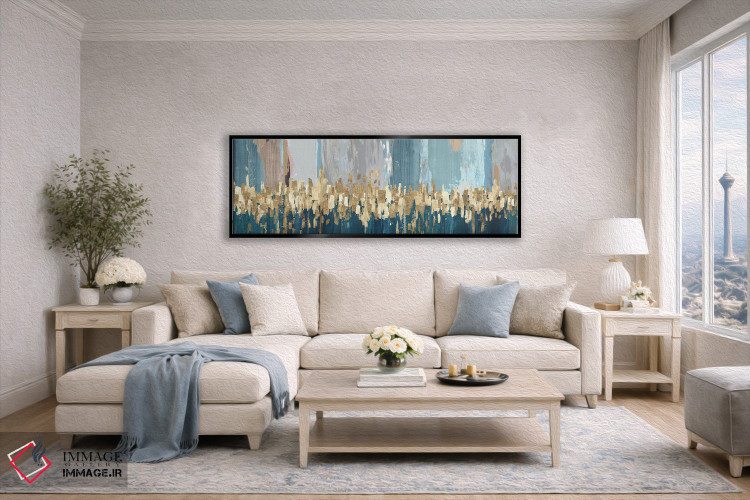 تابلو دکوراتیو نور ستارگان اثر تام ریوز - D5B