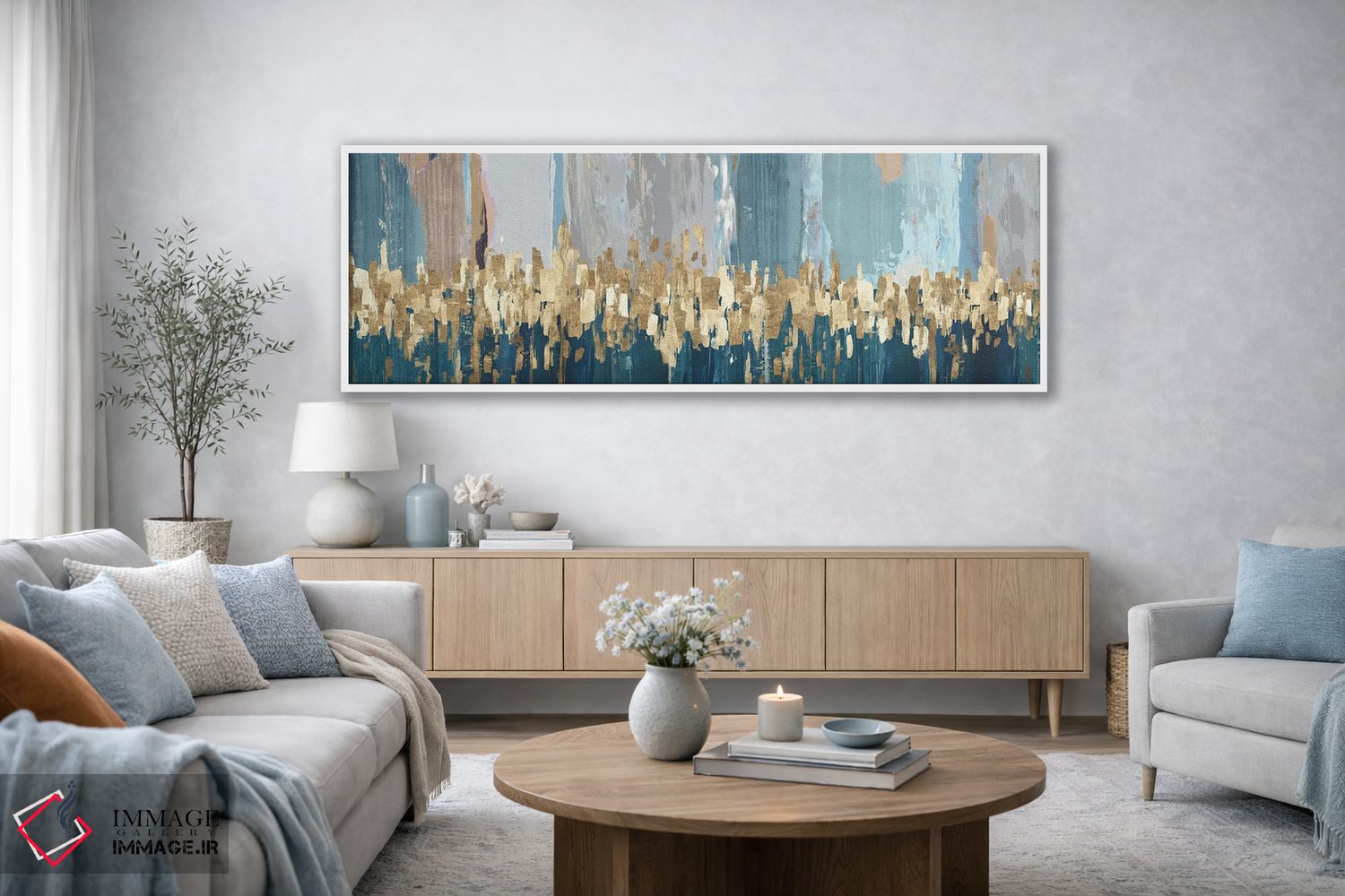 تابلو دکوراتیو نور ستارگان اثر تام ریوز - D4W