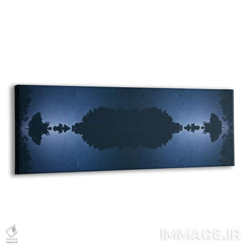 تابلو دکوراتیو آسمان شب اثر فایو بای فایو کالکتیو - نمای پرسپکتیو محصول