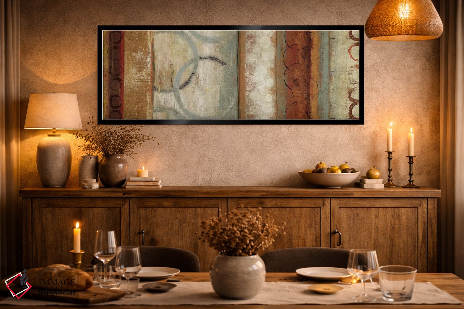 تابلو دکوراتیو تقاطع I اثر تام ریوز - D3B