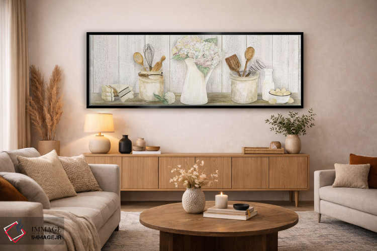 تابلو مدرن پنل آشپزخانه قدیمی اثر تارا رید - D5B
