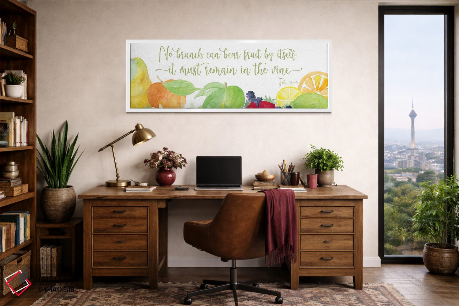 تابلوی میوه روح II-مو اثر تارا رید - D2W