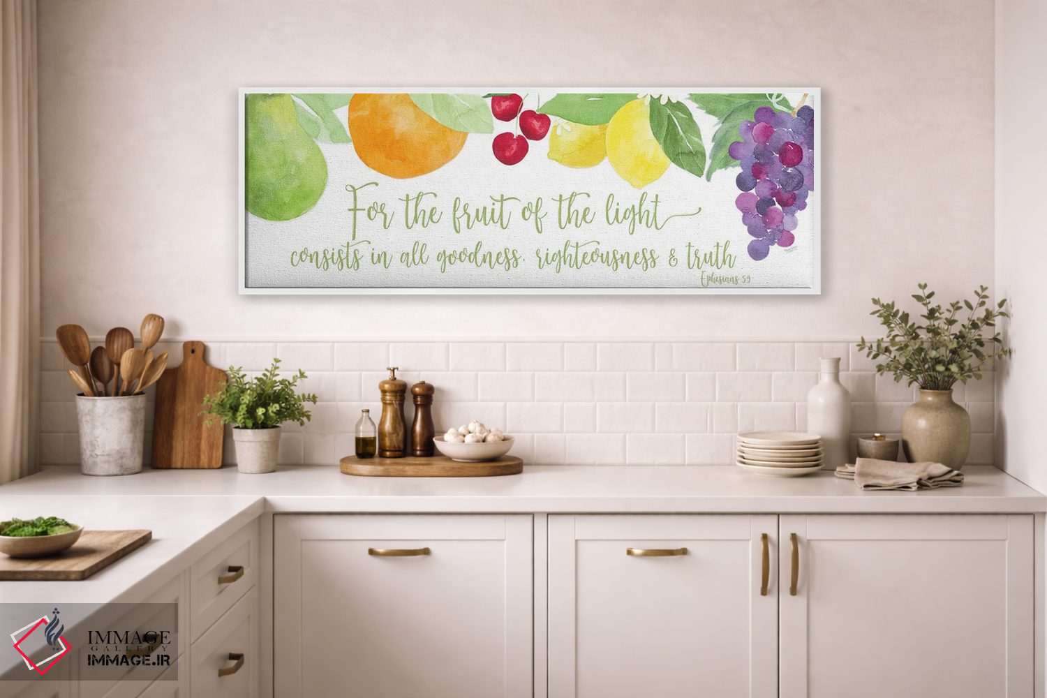 تابلوی میوه روح I-میوه اثر تارا رید - D1W