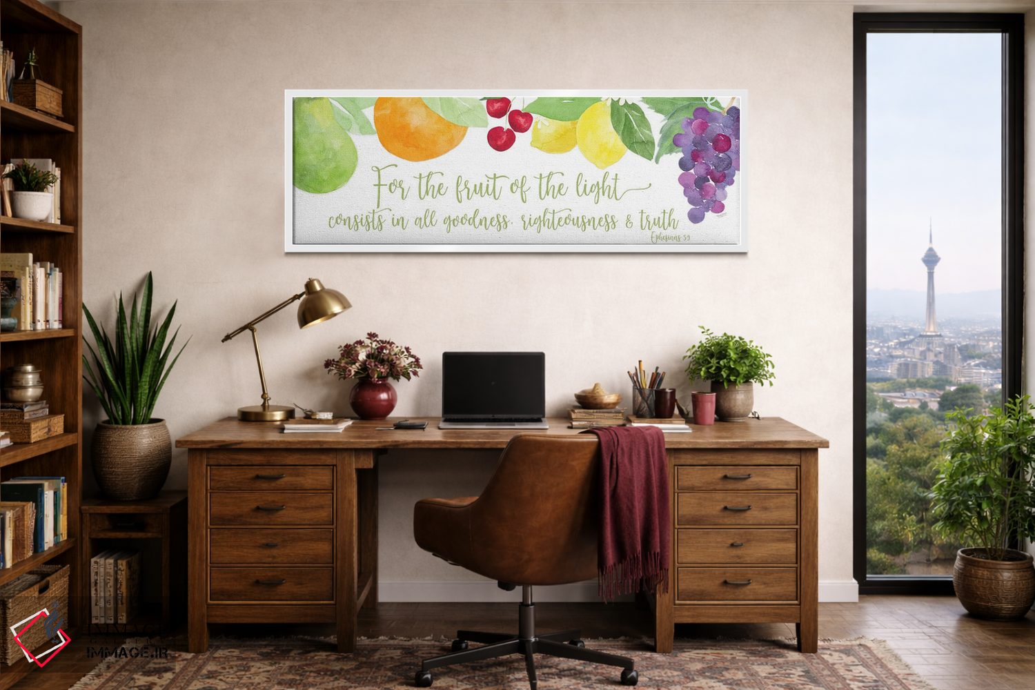 تابلوی میوه روح I-میوه اثر تارا رید - D2W