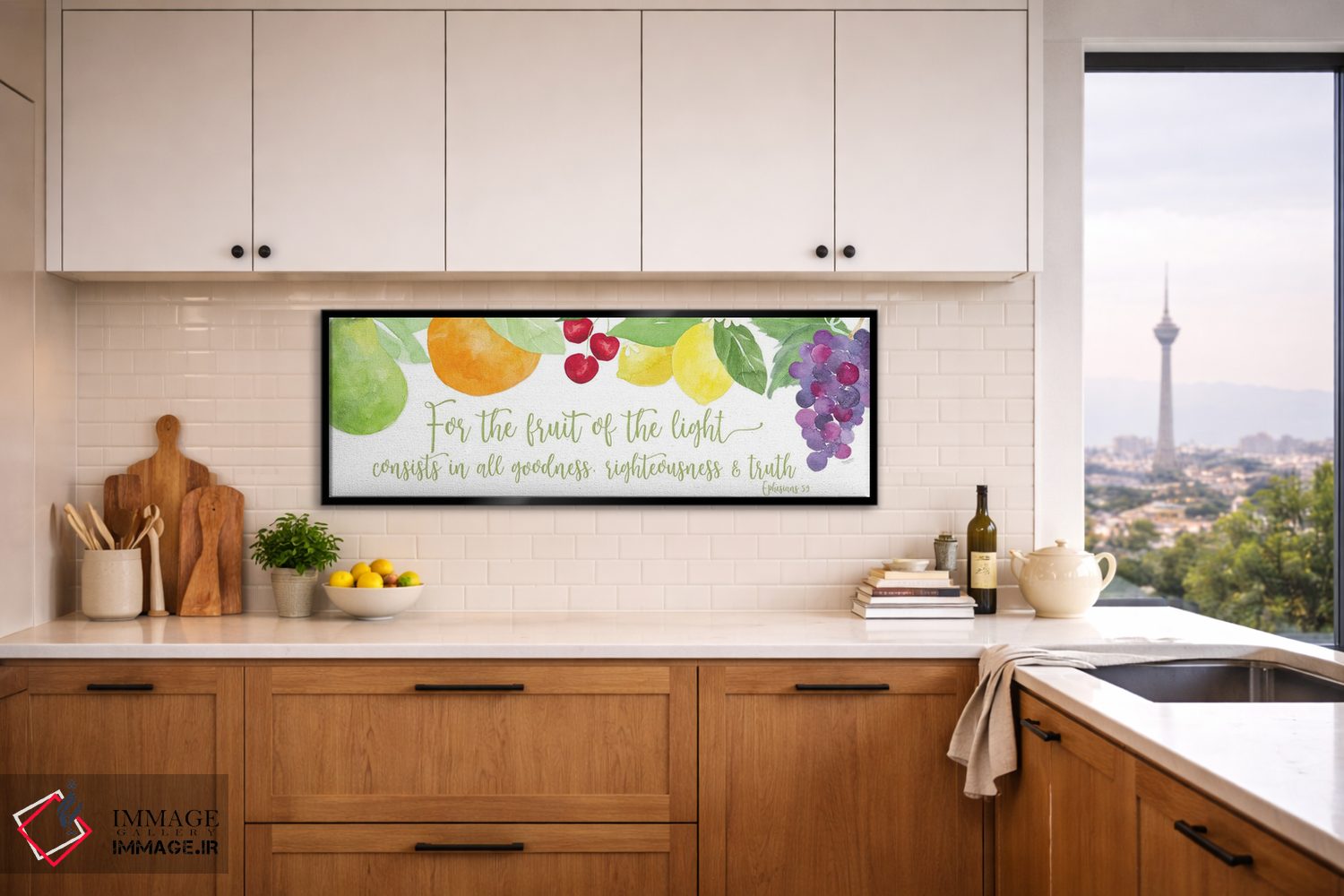 تابلوی میوه روح I-میوه اثر تارا رید - D5B