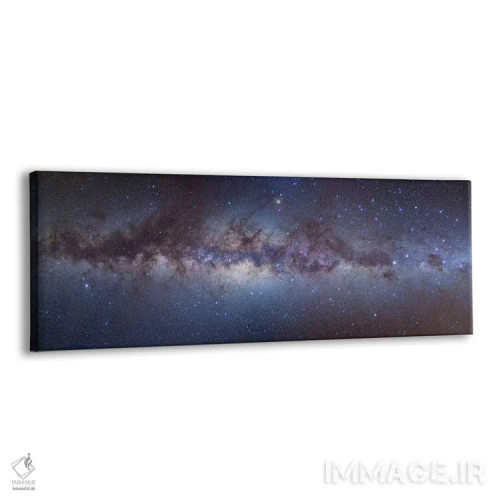 تابلو دکوراتیو نمای پانوراما از مرکز کهکشان راه شیری اثر آلن دایر - نمای پرسپکتیو محصول