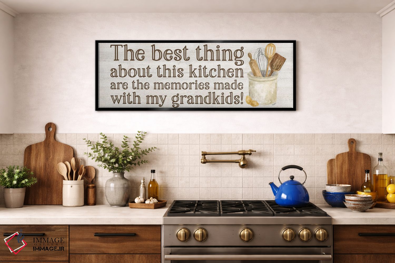 تابلو مدرن پنل زندگی پدربزرگ و مادربزرگ شماره ۵ - خاطرات اثر تارا رید - D2B