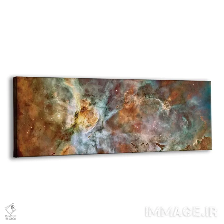 تابلو دکوراتیو منطقه مرکزی سحابی کارینا اثر استاک ترک ایمیجز - نمای پرسپکتیو محصول