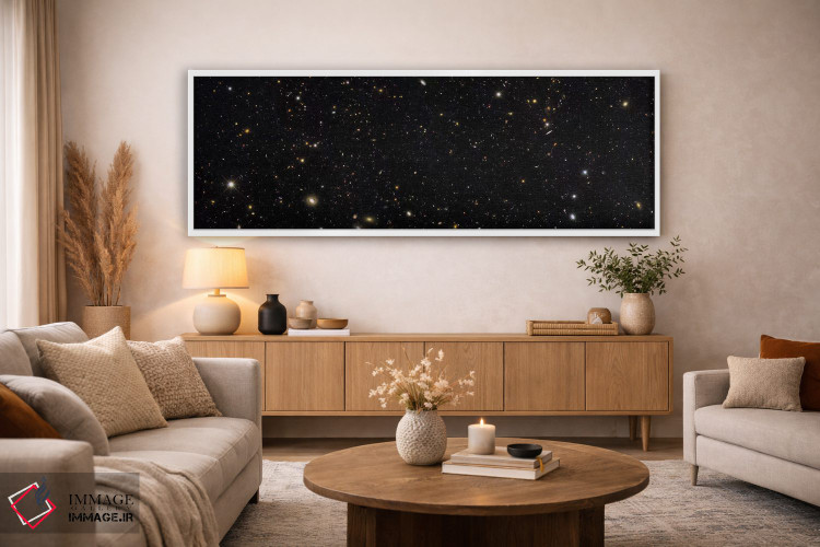 تابلو دکوراتیو 500 Galaxies Stretching Back Through Most Of The Unive… اثر استاک ترک ایمیجز - D3W