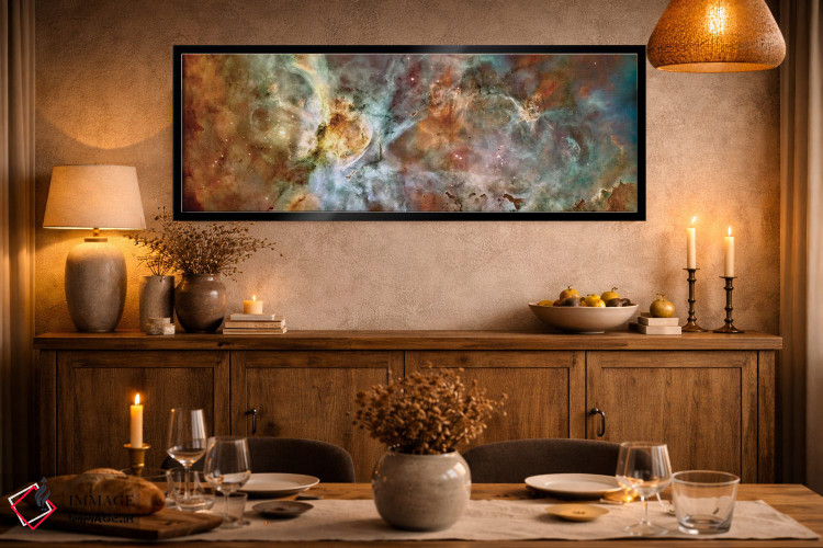 تابلو دکوراتیو منطقه مرکزی سحابی کارینا اثر استاک ترک ایمیجز - D2B