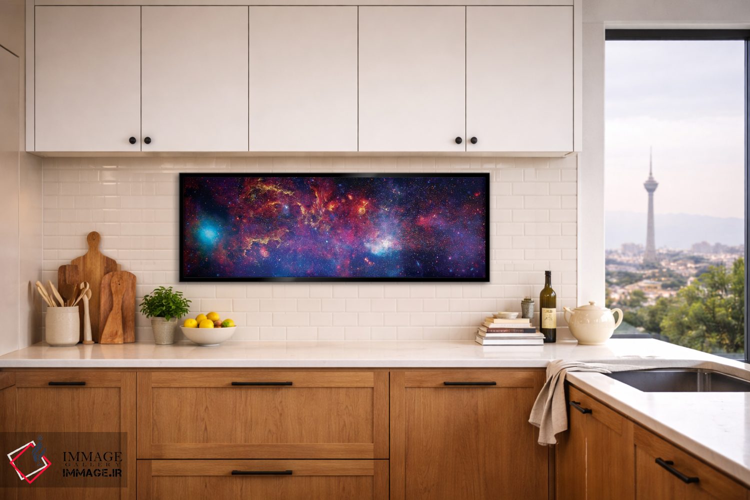 تابلو دکوراتیو منطقه مرکزی کهکشان راه شیری اثر استاک ترک ایمیجز - D5B