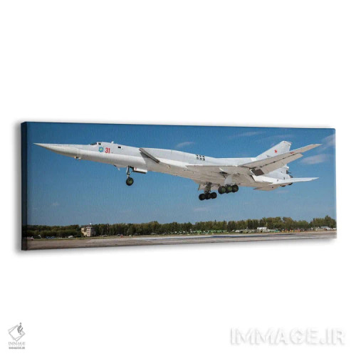 تابلو دکوراتیو Russia,هواپیمای توپولف Tu-22M3 نیروهای هوافضای روسیه در ح… اثر دانیله فاچولی - نمای پرسپکتیو محصول