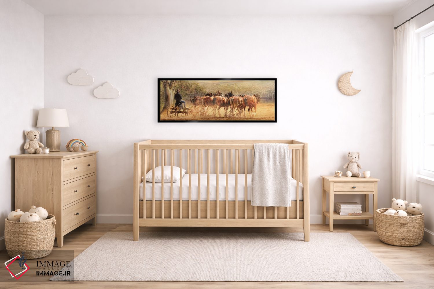 تابلو دکوراتیو روزهای خاک آلود اثر ترودی سیموندز - D5B