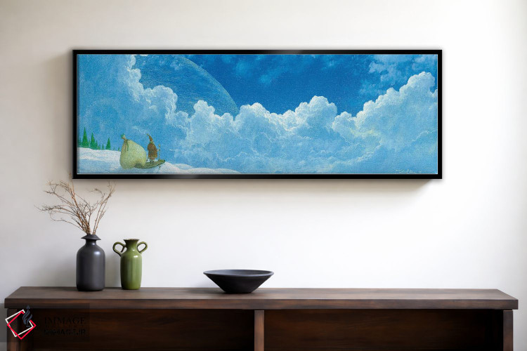 تابلو دکوراتیو همه منتظرند اثر توشیو ایبینه - D2B