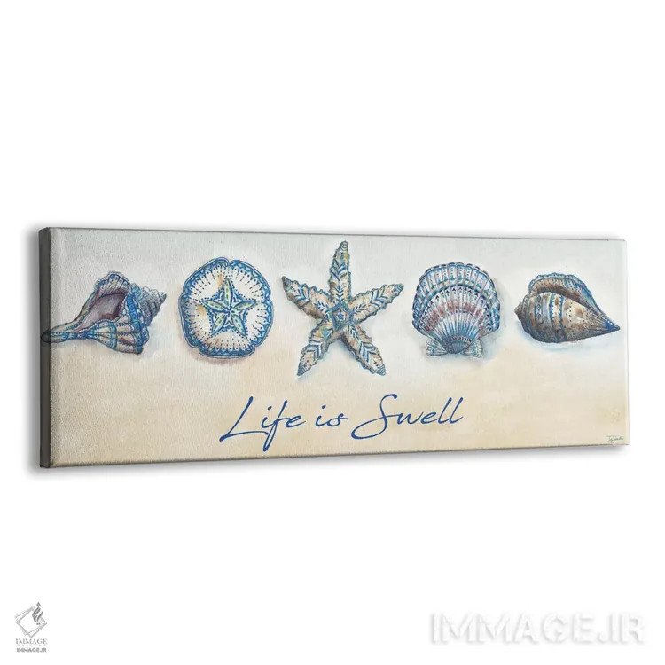 تابلو دکوراتیو پنل صدفی بوهمی اثر استودیوهای تره سورله - نمای پرسپکتیو محصول