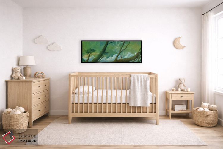 تابلو دکوراتیو رهگذر شب اثر توشیو ایبینه - D6B