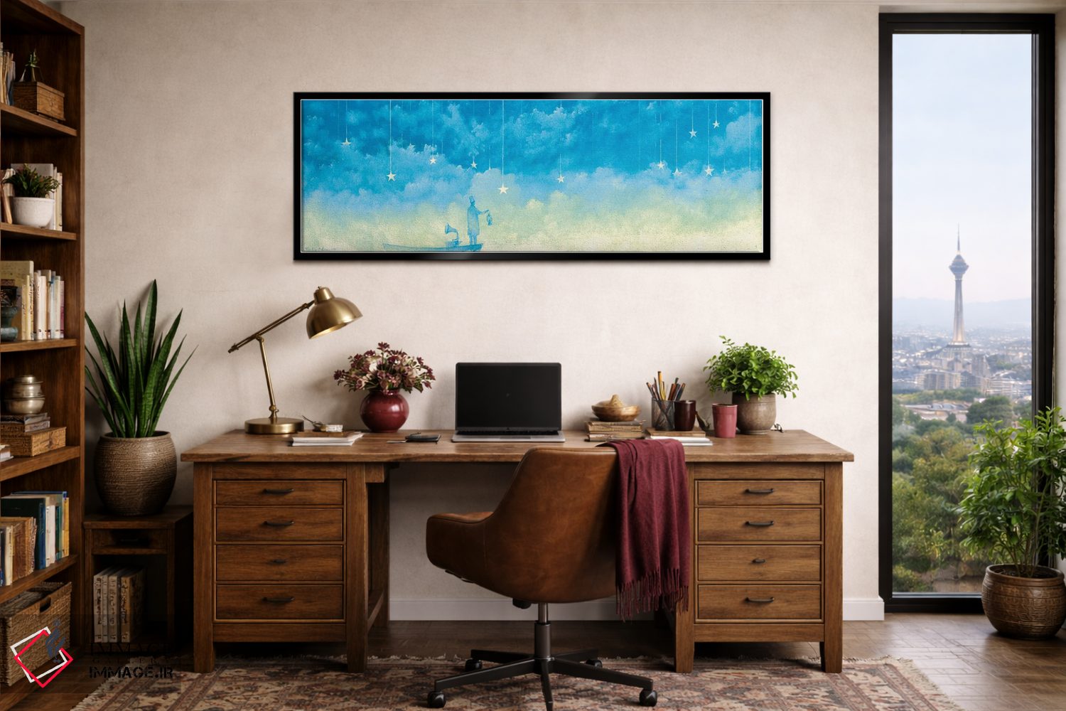 تابلو دکوراتیو رویایی دیگر درون یک رویا اثر توشیو ایبینه - D2B