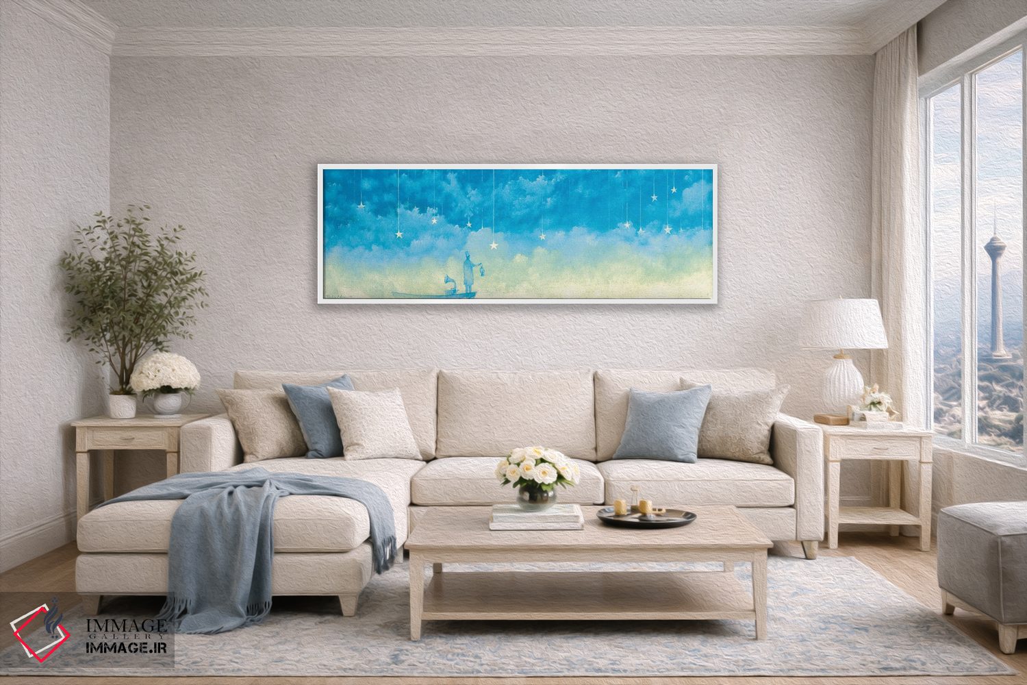 تابلو دکوراتیو رویایی دیگر درون یک رویا اثر توشیو ایبینه - D3W