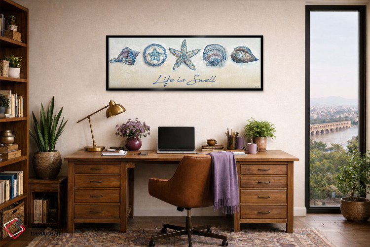 تابلو دکوراتیو پنل صدفی بوهمی اثر استودیوهای تره سورله - D2B