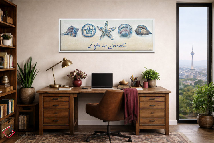 تابلو دکوراتیو پنل صدفی بوهمی اثر استودیوهای تره سورله - D1W