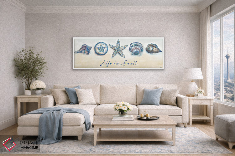 تابلو دکوراتیو پنل صدفی بوهمی اثر استودیوهای تره سورله - D4W
