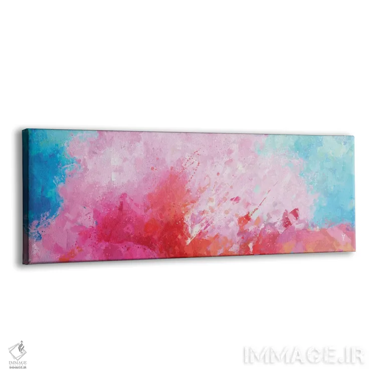 تابلو دکوراتیو زمان بازیگوشی اثر وان کردی - نمای پرسپکتیو محصول