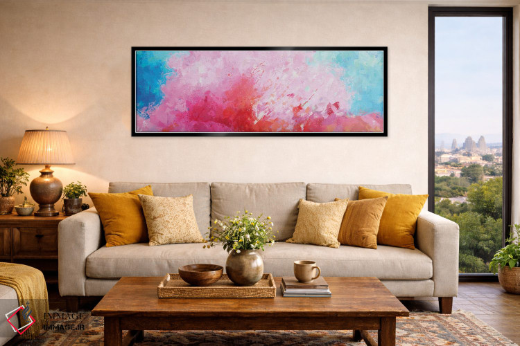 تابلو دکوراتیو زمان بازیگوشی اثر وان کردی - D5B