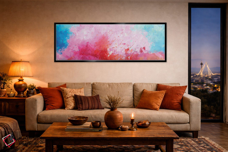 تابلو دکوراتیو زمان بازیگوشی اثر وان کردی - D4B