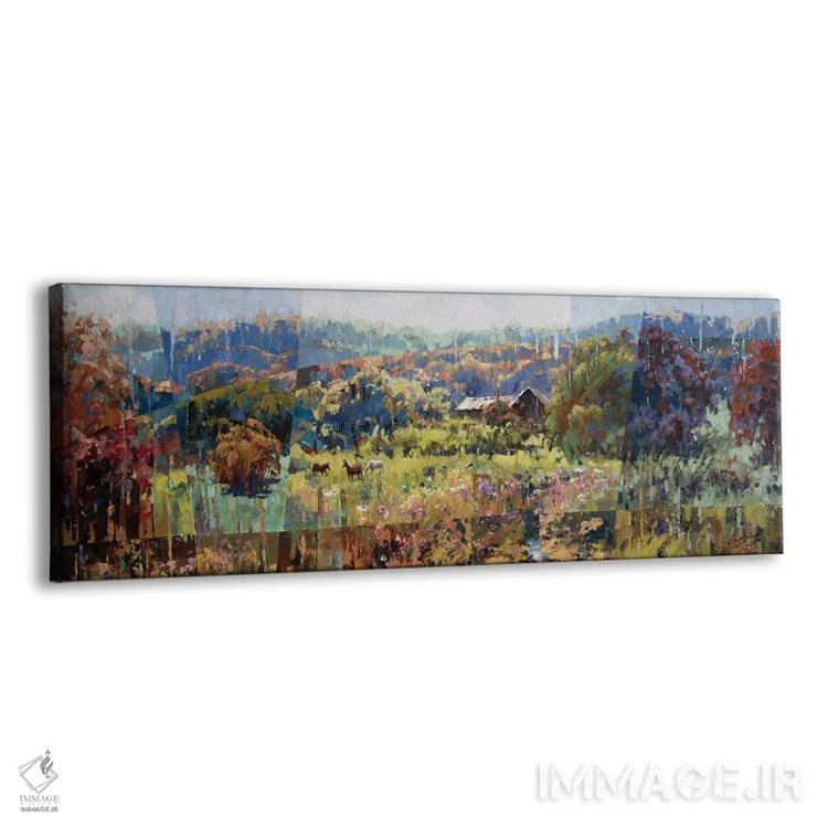 تابلو دکوراتیو حومه اثر وادیم دولگوف - نمای پرسپکتیو محصول