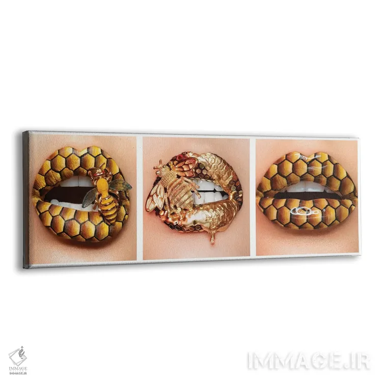 تابلو دکوراتیو زنبور ملکه اثر ولادا هگرتی - نمای پرسپکتیو محصول