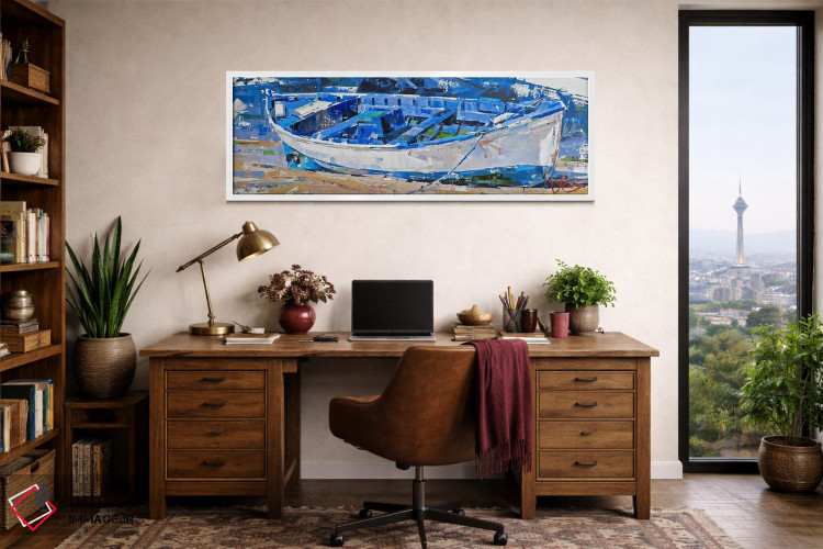 تابلو دکوراتیو انتظار اثر ولودیمیر گلوخومانیوک - D1W