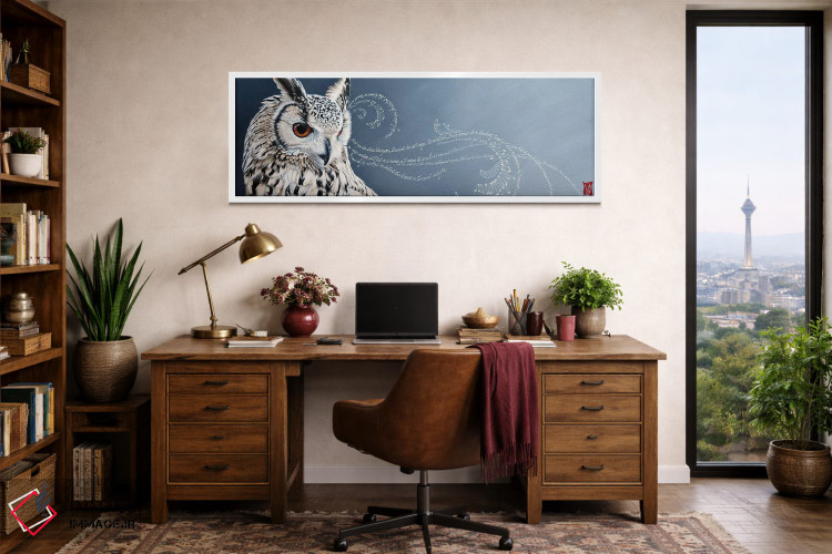 تابلو دکوراتیو مدیتیشن I اثر والری گلسون - D1W