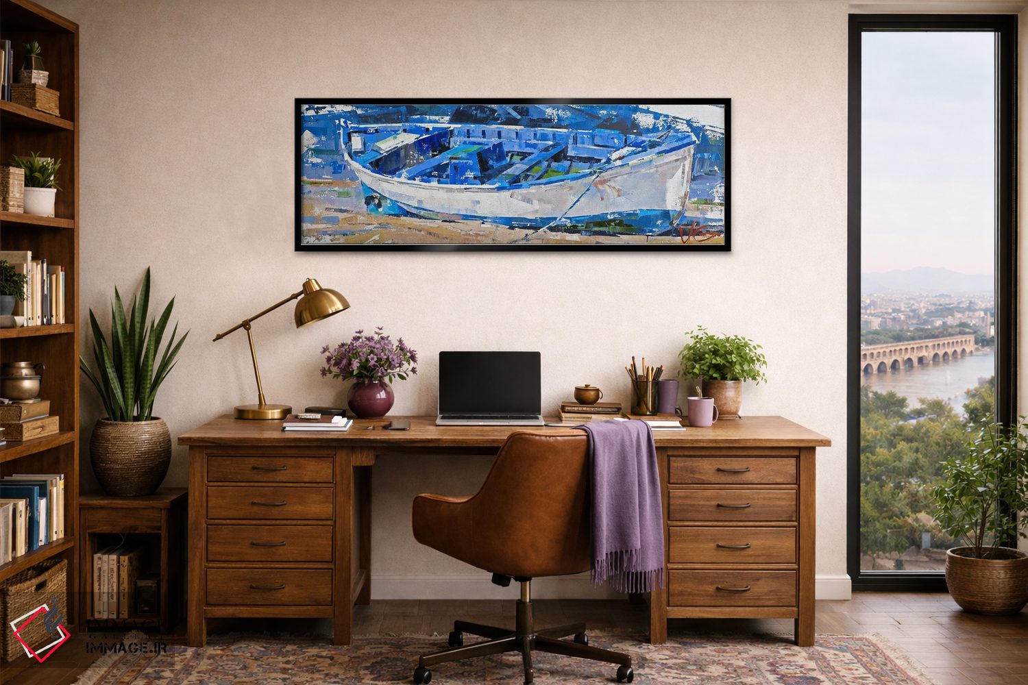 تابلو دکوراتیو انتظار اثر ولودیمیر گلوخومانیوک - D2B