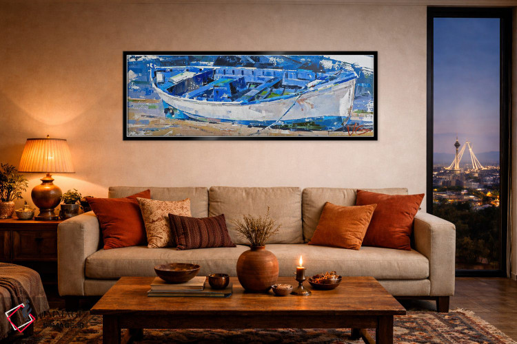 تابلو دکوراتیو انتظار اثر ولودیمیر گلوخومانیوک - D5B